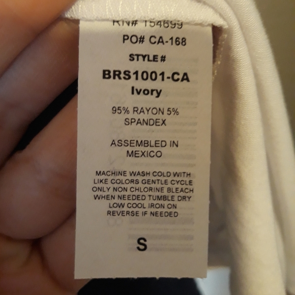 NWOT Bee uniq ivory cardigan - Picture 3 of 5